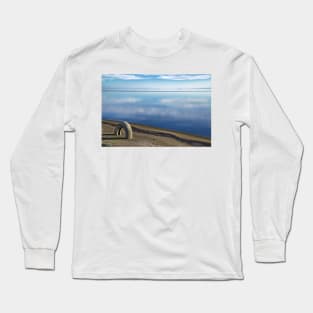 Tire on a Beach Long Sleeve T-Shirt